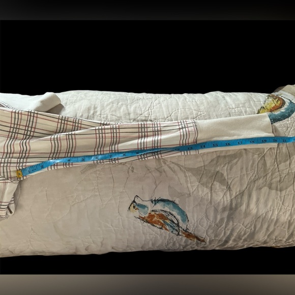 Twik XS Zip-Up Sweater – Cream & Purple Pattern - Picture 9 of 9